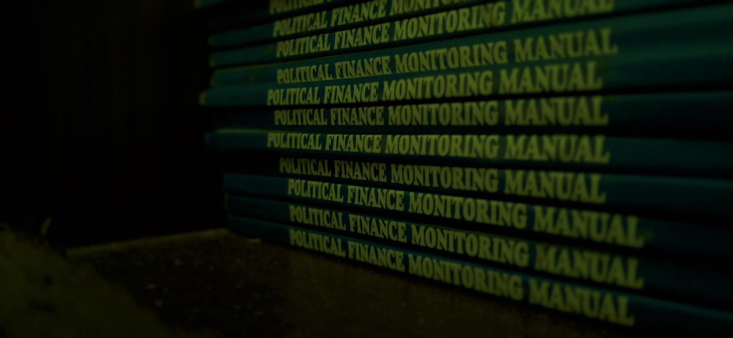 Political Finance Monitoring Manual